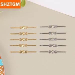 [COD] SHZTGM 500ชิ้น ถุง25มม.ตัวเชื่อมต่อผีเสื้อโลหะสำหรับชิ้นส่วนจี้