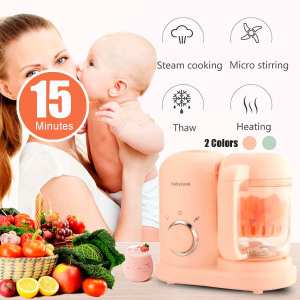 4 in 1 Baby Food Electric Maker Processor Grinder Children Cooking Steamer Mixing Juicing Stirring Blenders Multifunction