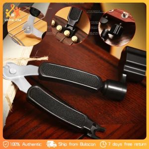 2PCS 3 in 1 Multifunctional Guitar Tool Guitar String Cutter Puller Guitars Instrument Accessories