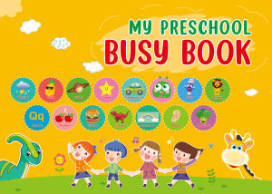 Reusable Waterproof Busy Book Quiet Book Activity Board Busy Educational Learning Toys Montessori Buku Mainan Belajar
