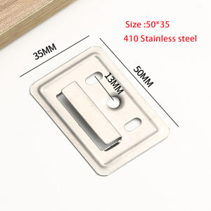 [Original 24 hours delivery] 200PCS Stainless Steel WPC Wall Clip Ceiling Fluted Cladding Clip For WPC