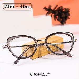 Groovy Eyewear - Kacamata Keira Cat Eye Normal Minus Bluecromic Antiradiasi Laptop