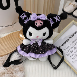 Christmas gifts Halloween Kawaii Melody Winter Girls Lolita Warm Jacket Kuromi Kids Sanrio Anime Cartoon Outdoors Thicke Coat Sweet Cotton-Padded Clothes