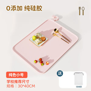 Silicone placemat suitable for first-grade elementary school students 40*60 waterproof and oil-proof cartoon pattern suitable for children food grade.