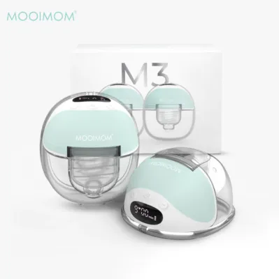 CHÍNH HÃNG Máy Hút Sữa Không Dây Cao Cấp MOOIMOM M3 Nhỏ Gọn Vắt Sữa Rảnh Tay Pin Sạc Tiện Lợi BH Lỗi 1 Đổi 1 Mới 12 Tháng BRP22201