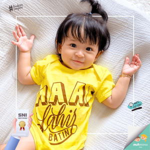 baju bayi jumper bayi edisi lebaran maaf lahir batin