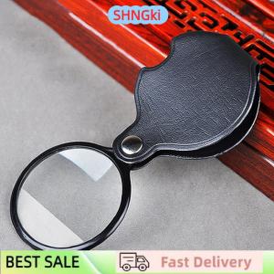 SHNGki Pocket Mini 5X50mm Folding Jewelry Magnifier Magnifying Eye Glass Loupe Lens