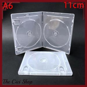 [The Cici Shop] 1Pc Plastic Single Double 3 4 Piece Discs CD Game Case Cover Thickened CD DVD Disc Protective Storage Box Organizer