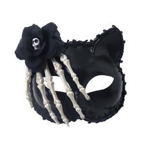 Masquerade Mask Half Face Mask Foxes Mask Rose Skeletons Mask Halloween Mask Evening Proms Mask Party Mask