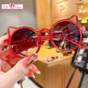 Kính mát hình tai mèo chống tia UV cho bé 2-12 tuổi thời trang dễ thương Shop Mẹ Sam
