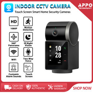 V380 PRO REX VT CCTV Camera 1080P Touch Display Screen Smart Home Night Vison 360 panoramic Auto Tracking Alarm Monitor Camera