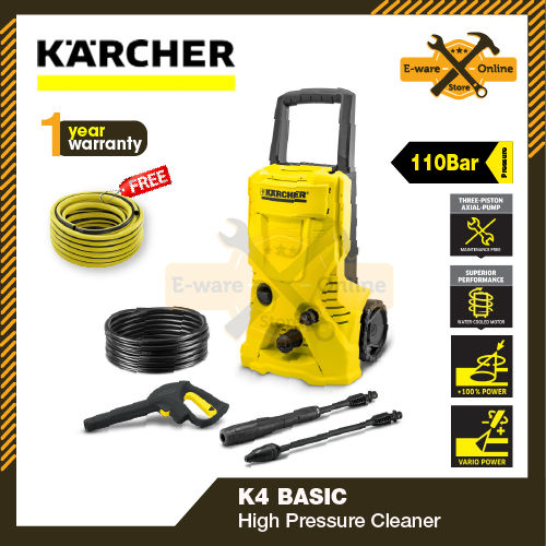 Karcher K4 Basic Water Jet High Pressure Cleaner Car Wash Lazada