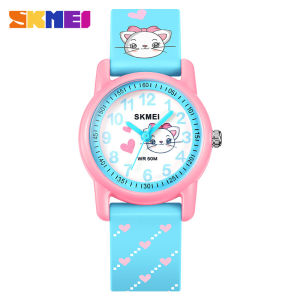 SKMEI Đồng hồ thạch anh trẻ em không thấm nước 50m đồng hồ hoạt hình mặt số nhỏ dây đeo muticolour thể thao Quà Tặng Đồng hồ trẻ em trẻ em 1451 1483 2309 1100