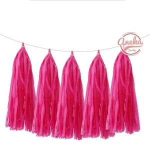 Dekorasi Rumbai Pesta / Tassel Garland paper / Tissue Tassel / Garland Tassel / Tissue Rumbai