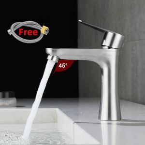Oulai-Home 304 Stainless Steel Single Cold Water Bathroom Basin Faucet Bathroom Basin Tap Cold Water
