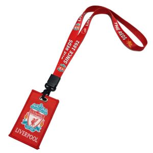 Real Madrid Liverpool Chelsea Arsenal Football Team Logo Card Holder for Lanyard Meal Card Bus Pass Student ID