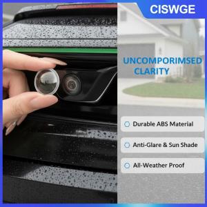 CISWGE Xe Máy Ảnh Ống Kính Bảo Vệ 2Pcs Góc Rộng Phổ 360 Độ Bảo Vệ Cho Phía Sau Xem Sao Lưu Máy Ảnh Chống Ướt Và Chống Bụi