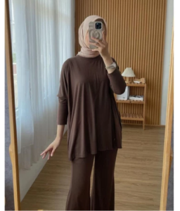 Tiantan Setelan cutbray kaos rayon premium / Setcel / model Setcel