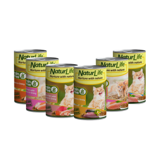 NATURLIFE CAT FOOD IN GRAVY BUNDLE OF 6