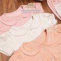 CUIT Baby Setelan Kerah Anak Perempuan Daisuki Button Set - LDA. 