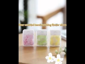 Soap Piece Travel Portable Hand Washing Piece Student Soap Paper Disposable Petal Soap Piece
