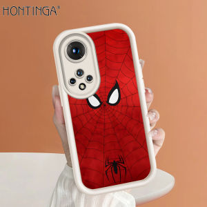 Hontinga Case For Honor 90 50 Pro 20 8X 90 Pro 9X Magic 5 Pro X9 5G Case Cute Marvel Soft Original Square Ladder Silicone Full Cover Camera Protection Shockproof Rubber Cases Back Cover Phone Casing Softcase Top Seller