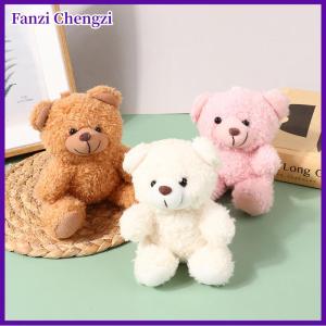 Fanzi 10Cm Dễ Thương Phim Hoạt Hình Gấu Búp Bê Sang Trọng Nhồi Bông Gấu Búp Bê Keychain Túi Mặt Dây Chuyền Cho Trẻ Em Cô Gái Quà Tặng Sinh Nhật
