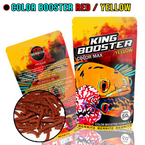 BERRITZ Pelet Makanan Ikan King Booster Color Max Progres Warna Ikan Red Yellow