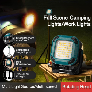 Anti Pressure And Anti Drop Camping Light  Waterproof Outdoor Floodlight Camping Lamp Work Lamp Emergency Lighting Mobile Multispeed