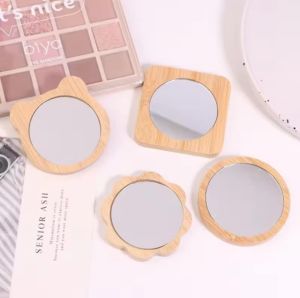 Wooden Mirror with Laser Engraved Names Quotes etc.