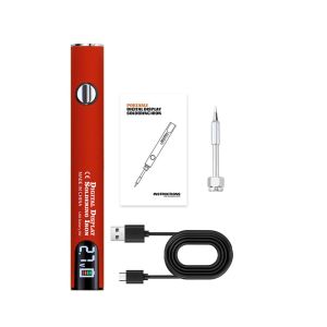 FOUNDTWO Sạc nhanh USB Mỏ hàn điện Không dây Điện áp có thể điều chỉnh Bộ dụng cụ hàn bút Cầm tay Pin Lithium Hàn điện không dây Dụng cụ hàn sửa chữa