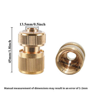 1/2" Quick Connector water Tap Hose Connector Quick connect Hose Pipe Fitting Adapter Pipe Quick Adaptor 水管接口 接头