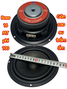 Loa bass 16 MARTIN - giá 1 cái - phi 100 côn 35 gân cao su - loa gia đình