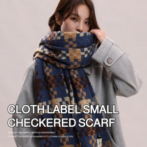 Silk Scarf Comfort Towel Extended Unique Fashion Good Warmth Fits the Face Keep Warm and Block the Wind