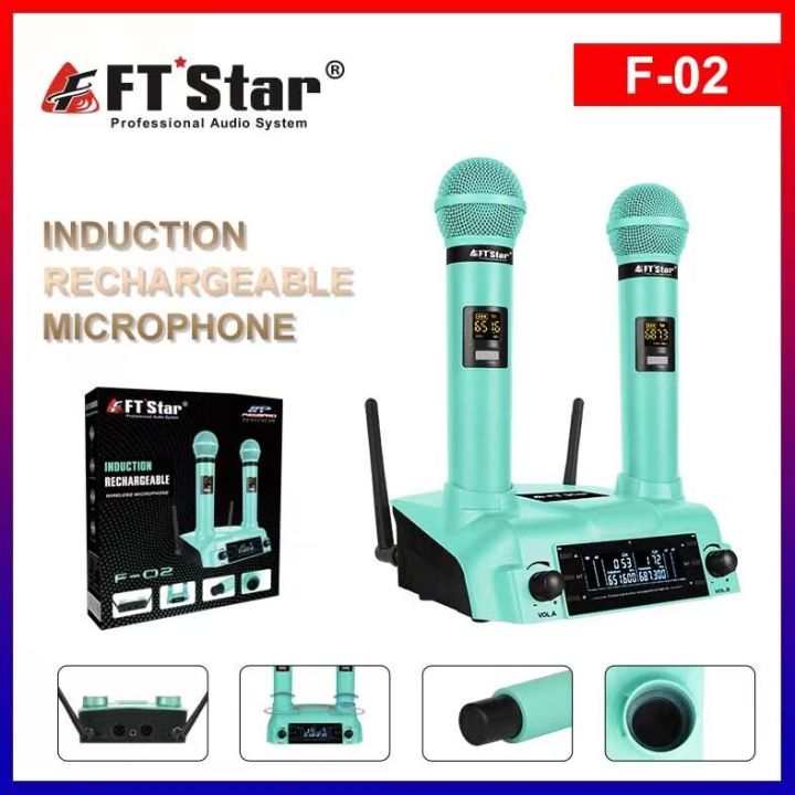 New Megapro F 02 Rechargeable Wireless Microphone Lazada PH