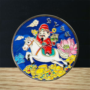 Year Of The Horse Medal Horse Zodiac Coin Chinese Zodiac Collectible Specialty Designs Home Use Embossed马年纪念章