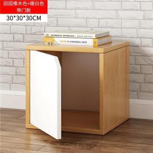 Kệ sách gỗ tổ ong 1 tầng đa năng kệ trang trí phòng khách hiện đại gỗ MDF 30x30x24cm