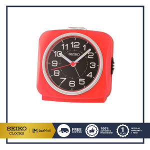 SEIKO CLOCKS นาฬิกาปลุก รุ่น QHE194R ขนาด 3.7 นิ้ว