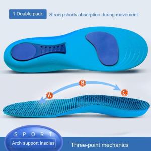 Arch Support Insoles for Plantar Fasciitis Shock Absorbing Cushion Shoe Inserts for Enhances Mobilities and Comfortable