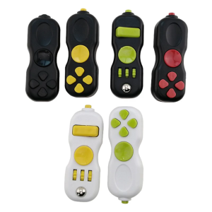 Fidget Pad Controller Handheld Stress Relief Game Antistress Portable Sensory Toy Children Adults Kids Fun Handles