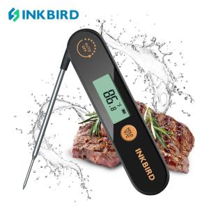 INKBIRD Instant Readout Handheld Thermometer Digital Kitchen Culinary Thermometers for Indoor Outdoor Cooking BBQ Meat Food Temperature Measurement