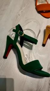 Suede Basic Highheels