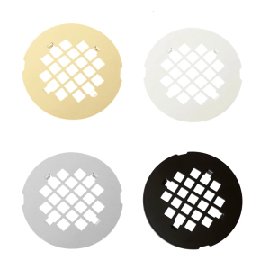 Strong Circular Bath Drain Cover 108mm Standard Size Round Shower Drain Gaskets for Kitchen Bathroom Public Restrooms