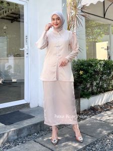 kebaya couple pasangan Rayya Baju Kurung Melayu Akad Nikah Syema  Kondangan Lamaran Wisuda