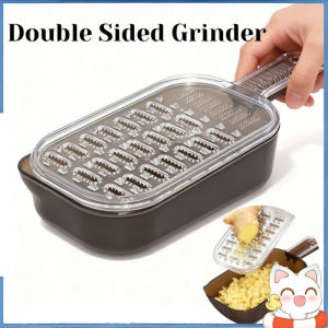 2 in 1 Garlic Grinding Box Plastic Manual Garlic Carrot Potato Smasher Food Grinding Box