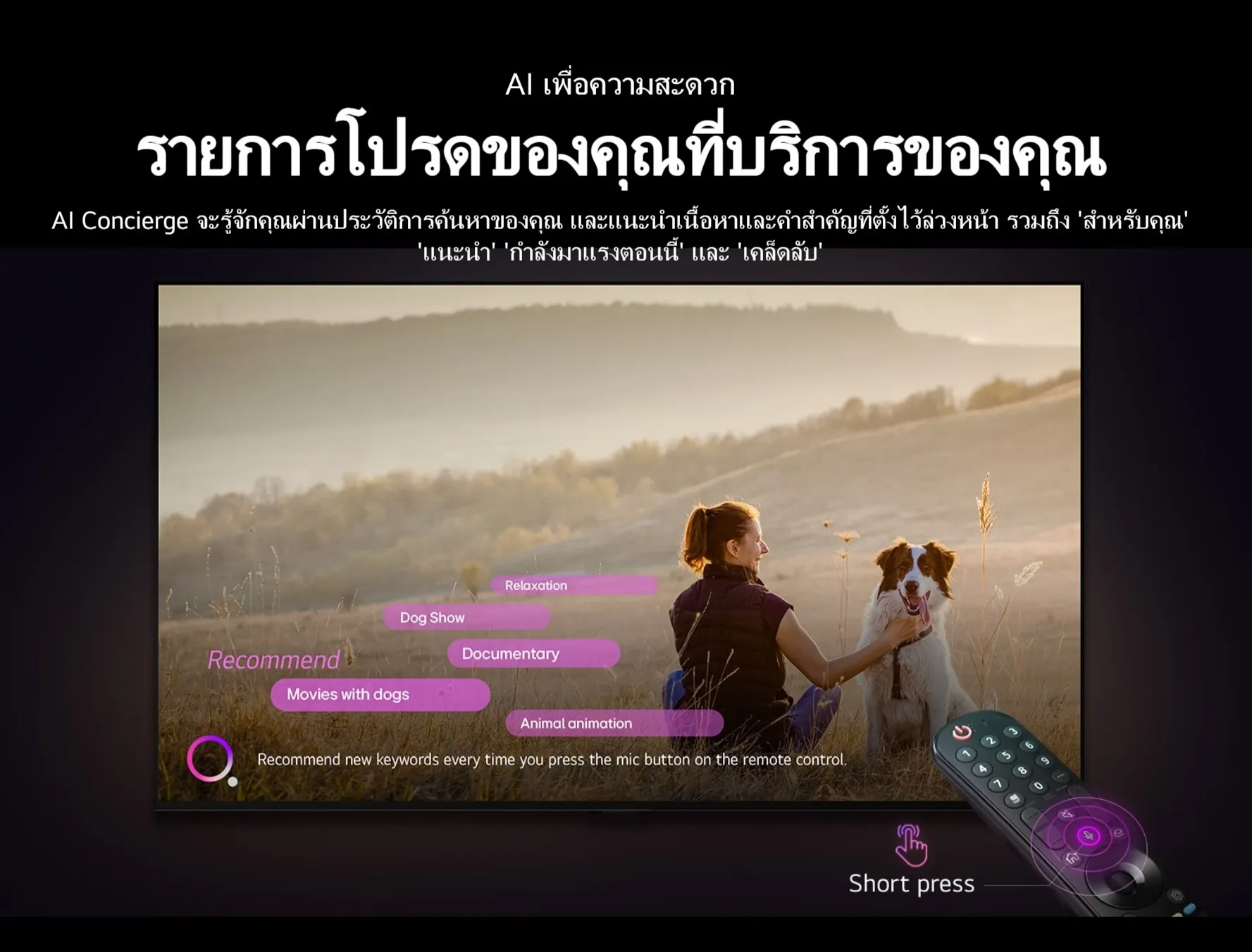 LG 43” ทีวี NanoCell AI NANO81 4K Smart TV รุ่น 43NANO81TSA