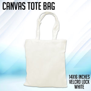 PaperCornerPh - Tote Bag Plain White Canvas Katcha Bag