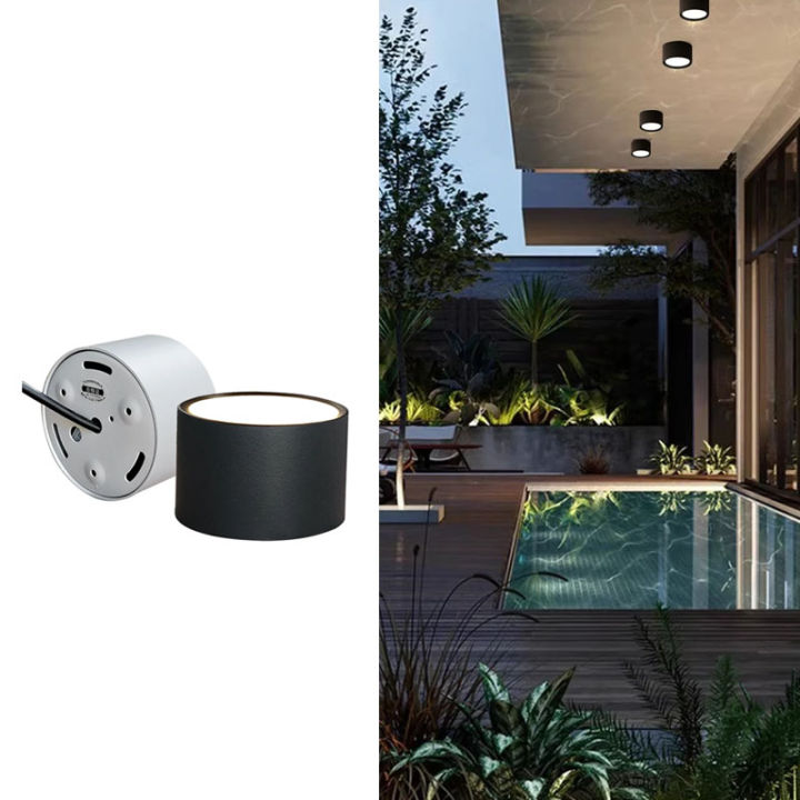 Tri Color Spotlight IP65 Tri Color Waterproof Nordic Modern Surface Mounted Downlight LED ...
