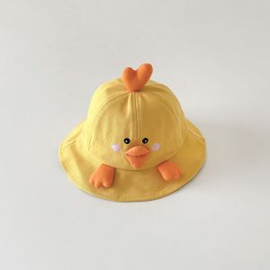 NEXTYOO Thin Baby Sun Hat UV Protection Little Duck Fisherman Hat Fashion Breathable Kid Bucket Hat 1-3 Years Spring Summer