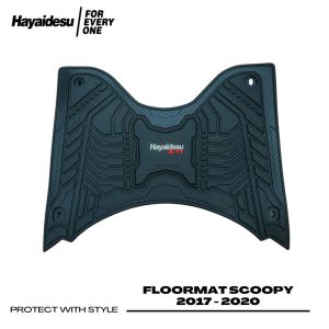 Hayaidesu Karpet Motor Floor Mat SCOOPY 2017-2020 - Premium Quality